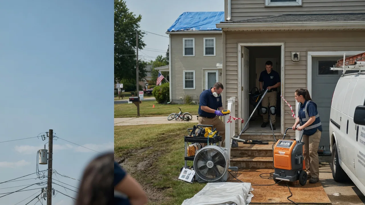 Water Damage Repair in Anna, OH near me